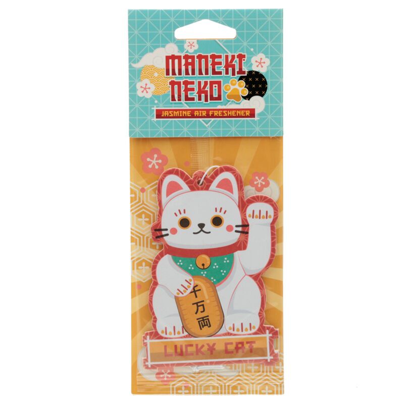 Maneki Neko Lucky Cat Jasmine White Air Freshener