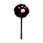 Black Beans & Co Fluffy Cat Paw Pom Pom Fine Tip Pen