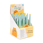 Beans & Co Twist Pop Cat Pen display box showing multiple pop-up cat pens