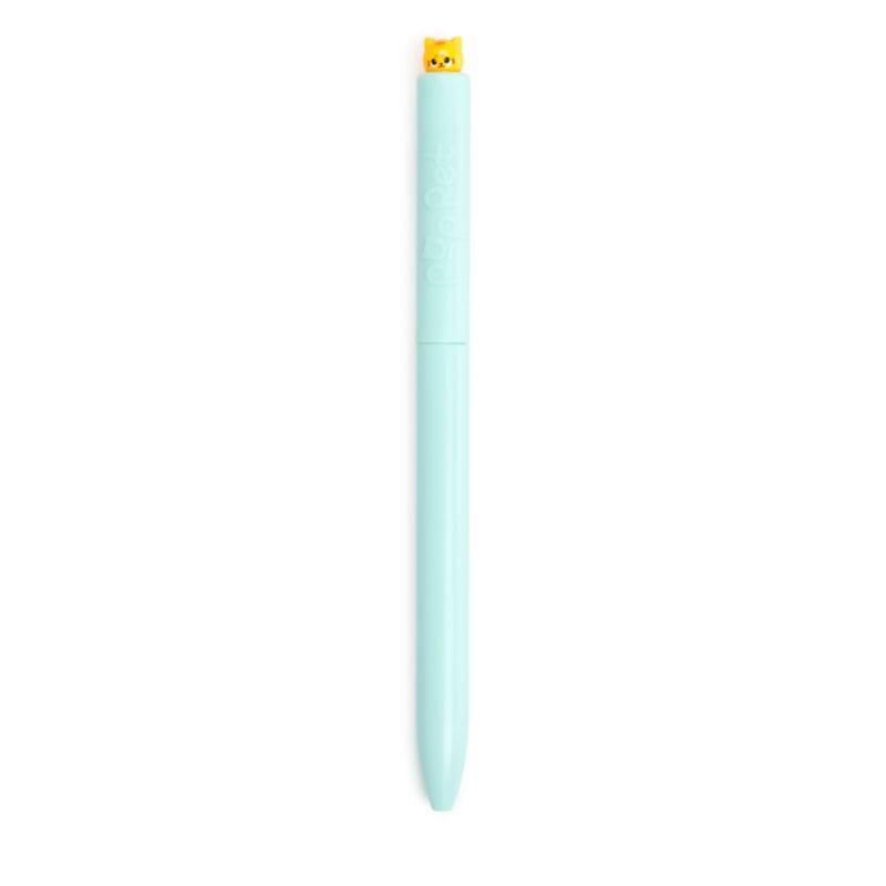Beans & Co Twist Pop Cat Pen full length black ink ballpoint