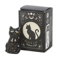 Mystical Ceramic Black Cat in Matchbox Gift Box – Cat Lover Keepsake