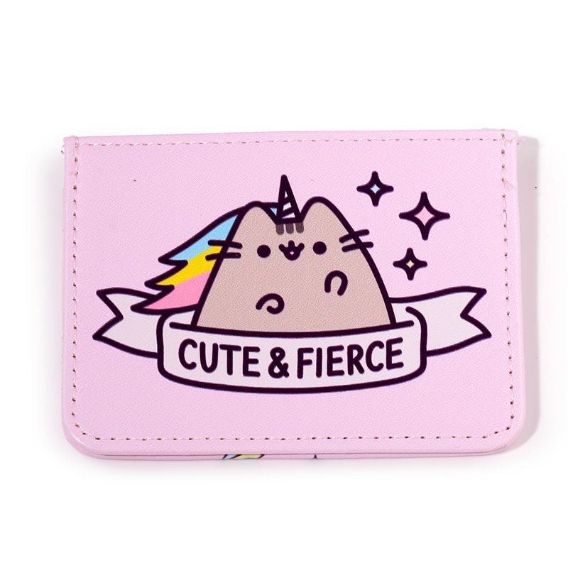 Pusheen The Cat RFID Blocking Card Holder Wallet – Contactless Protection
