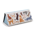 Feline Fine Cats Protective Foldable Glasses Case