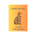 Cat World Gift Card - From £1 to £100 (...and lots in between!)
