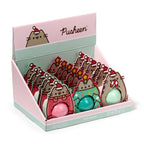 Christmas Pusheen the Cat bath bomb gift box display with festive fragrances

