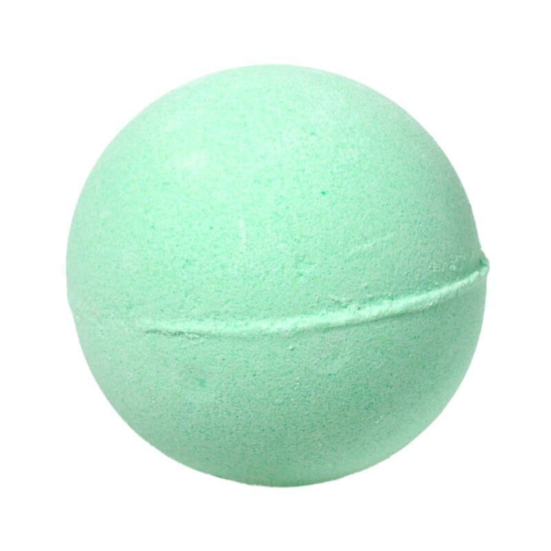 Peppermint Candy green Christmas Pusheen bath bomb