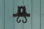 Double Cat Tail Cast Iron Wall Hooks