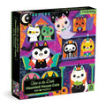 Mudpuppy Haunted House Cats 300-piece glow-in-the-dark jigsaw puzzle box featuring colourful cats in Halloween costumes