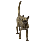Hungry Cat Cold Cast Bronze Sculpture by Pippa Hill | Luxury Cat Ornament