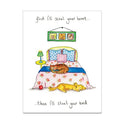 Cockadoodle Cat Greetings Card - Steal Your Heart