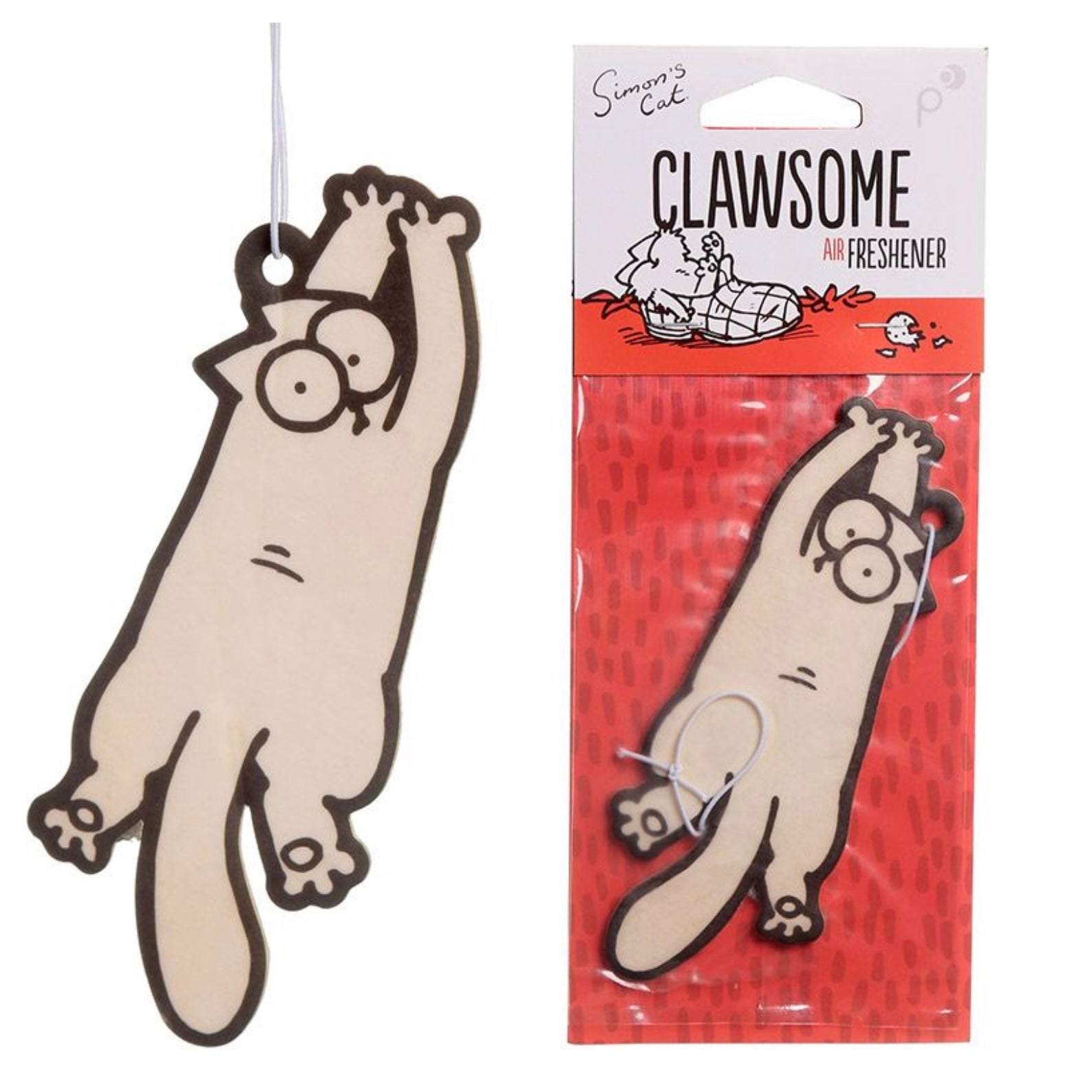 Simon’s Cat Strawberry Scent Car / Home Air Freshener