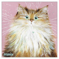 Kim Haskins Cat Greetings Card - Peggy