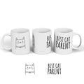 Best Cat Parent Contemporary Ceramic Mug, 11oz