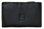 Mala Leather Kitty Crew Tri-Fold Purse