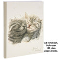Bree Merryn Cinder & Ella Kittens Plain Paper Notebook