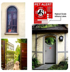 Pet Alert Emergency Sticker for Home