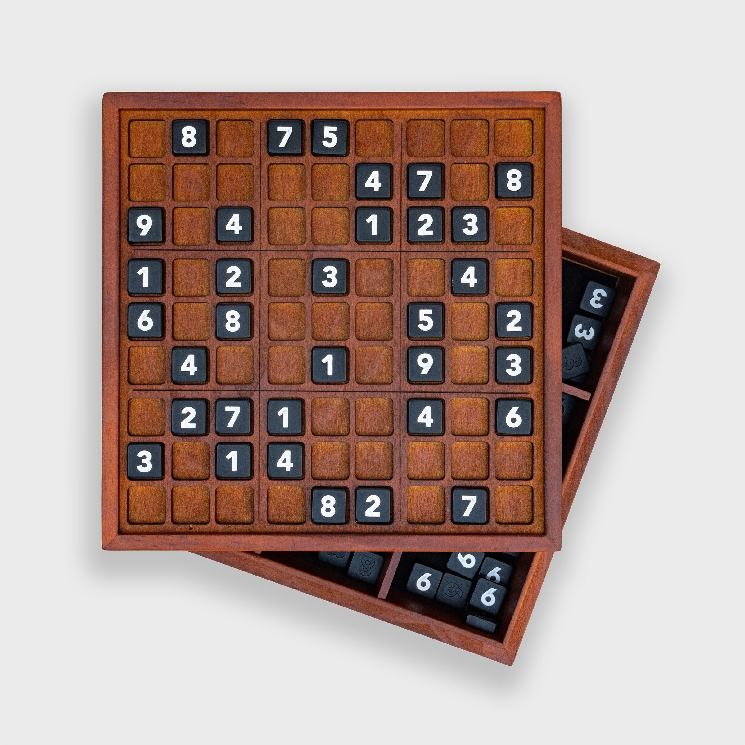 Sudoku Deluxe Luxury Wooden Puzzle Board & Tiles