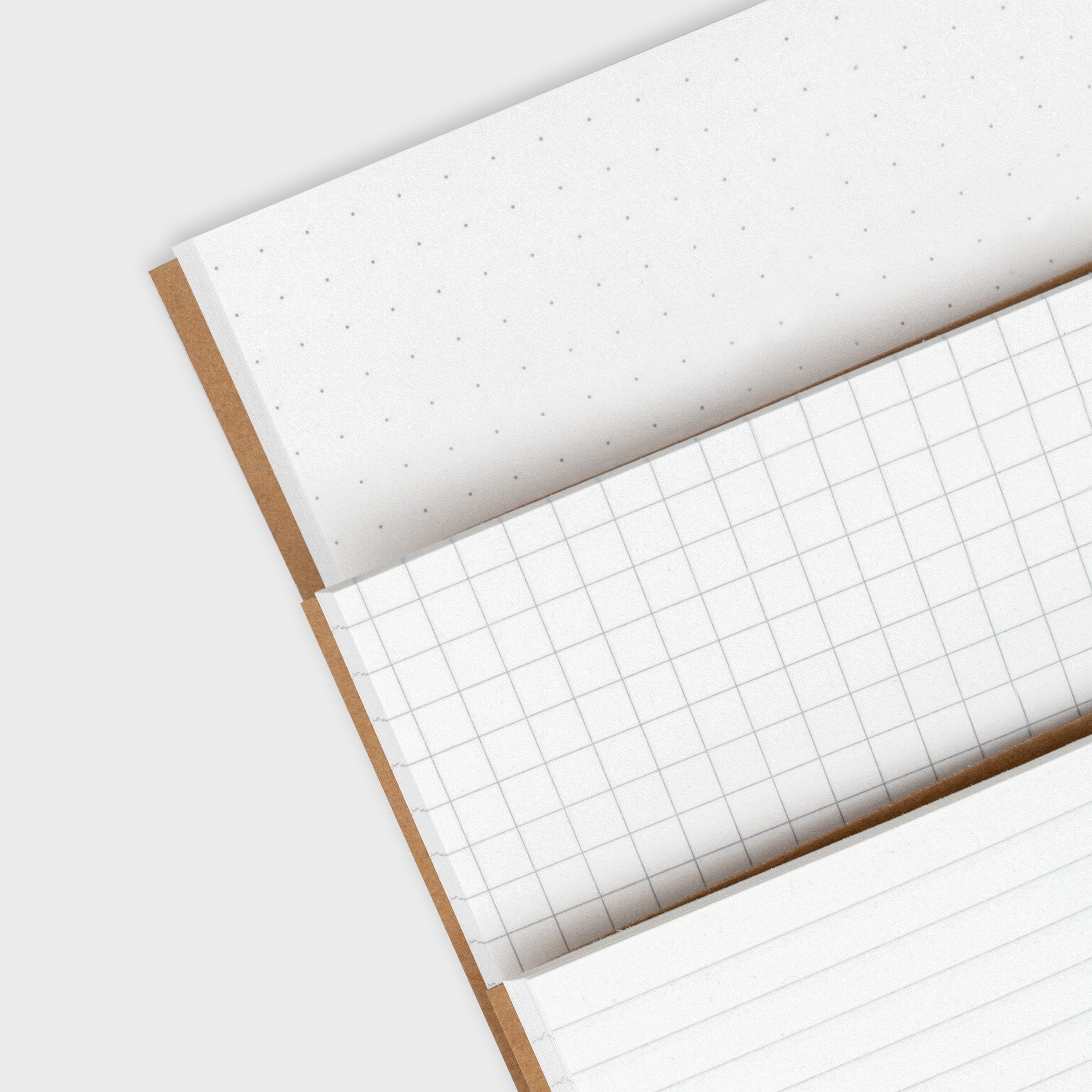A5 Cat Kraft Notebooks 3 Pack – Recycled Paper Eco-Friendly Journals
