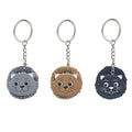 Woolly Pom Pom Fun Cat Keyring / Bag Charm