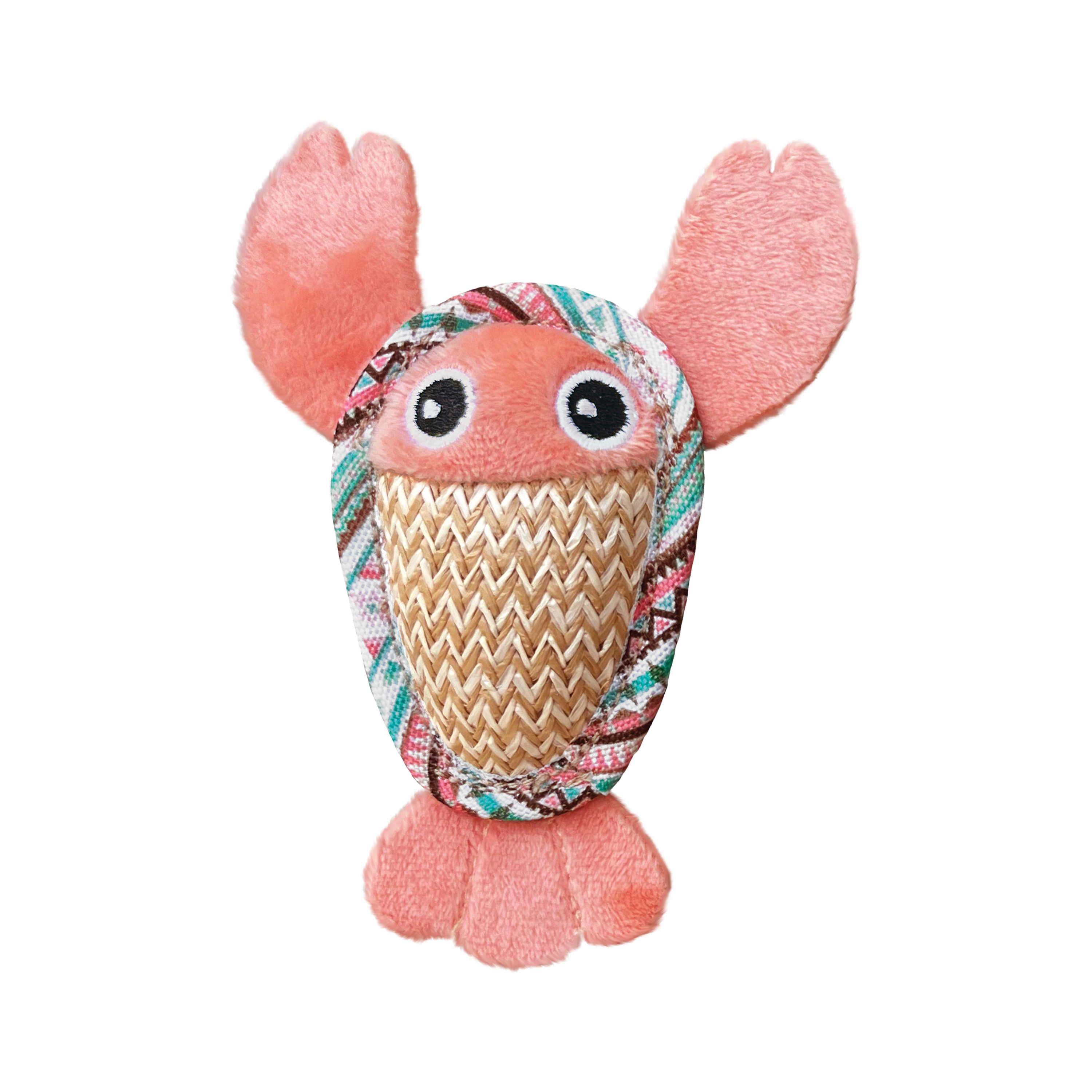 KONG Tropics Sea Pals Catnip Crinkle Cat Toys 2 Pack