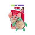 KONG Tropics Sea Pals Catnip Crinkle Cat Toys 2 Pack
