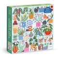 Cats in the Houseplants 500 Piece Jigsaw Puzzle by Galison