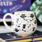 Cute and Creepy Cats Large Rounded Mug in Gift Box