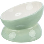 Trixie Elevated Ceramic Cat Food Water Bowl “I Love my Cat” Design