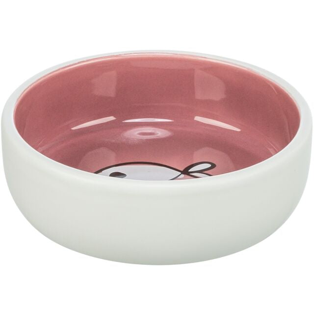 Trixie Cat Food Water Ceramic Bowl - Cat or Fish Design, 2 Colours