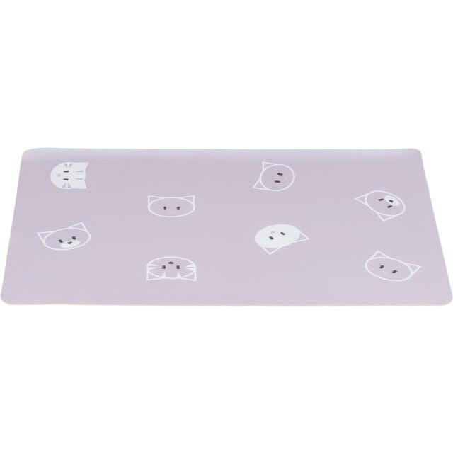 Trixie Non Slip Food Water Bowl Place Mat - Mimi Cats Lilac