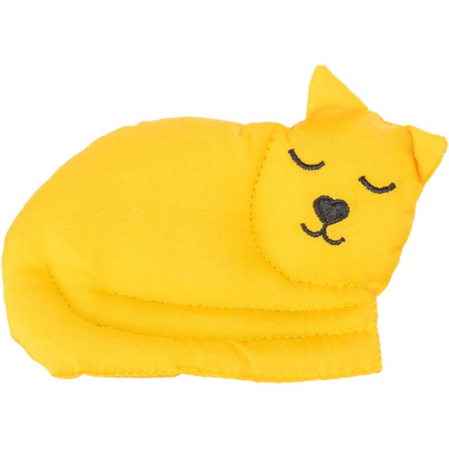 Trixie Cotton Cat Shaped Cat Toy with Valerian