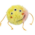 Trixie Big Yellow / Pink Plush Monster Catnip Cat Toy