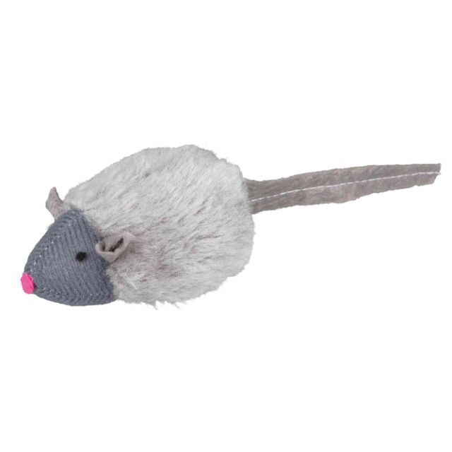 Trixie Microchip Squeaky Mouse Cat Toy with Catnip