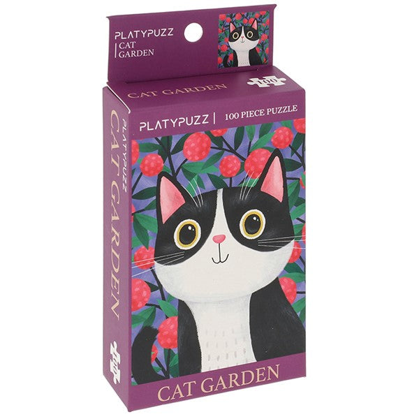 Cat Garden Dinky Jigsaw Puzzle 6 Designs 100 Pieces