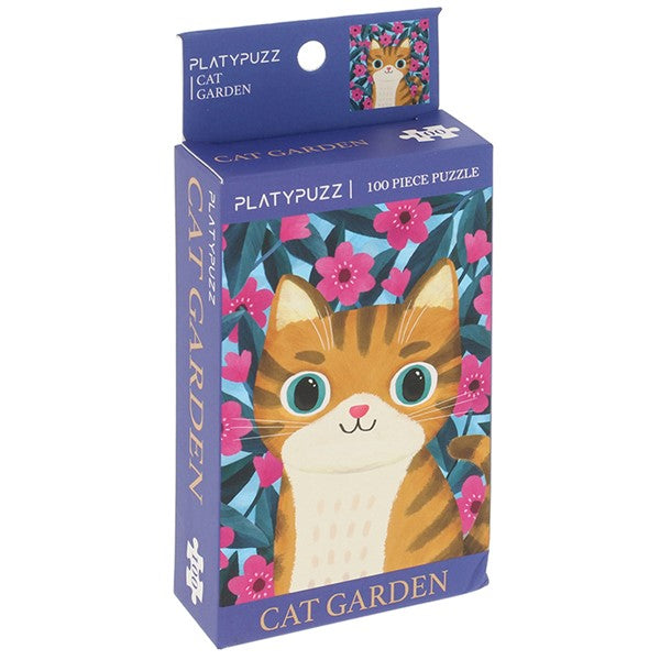 Cat Garden Dinky Jigsaw Puzzle 6 Designs 100 Pieces
