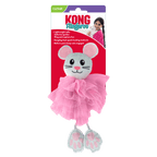 KONG Flingaroo Tutu Cute pink ballerina mouse cat toy in retail packaging