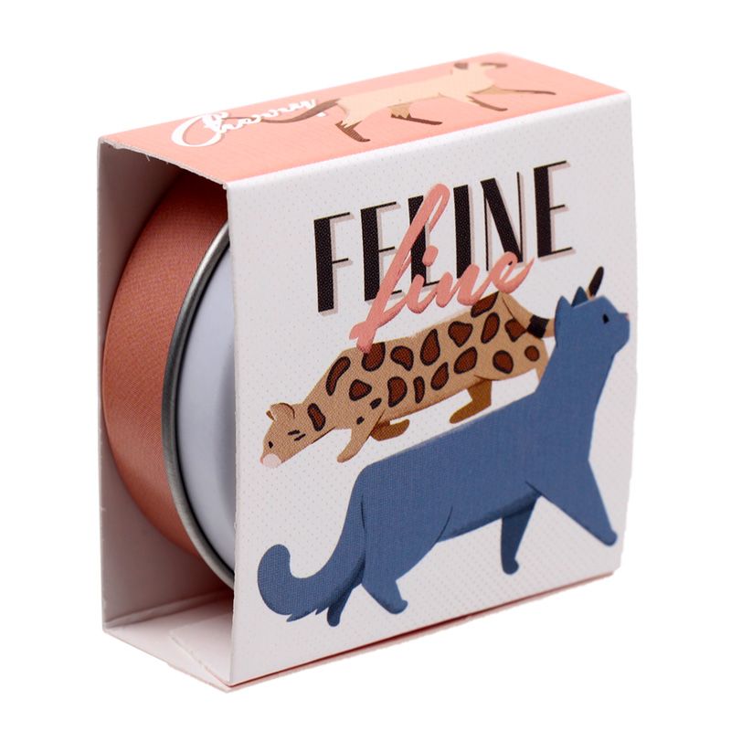 Feline Fine Cats Lip Balm in Tin 4 Yummy Flavours