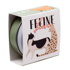 Feline Fine Cats Lip Balm in Tin 4 Yummy Flavours
