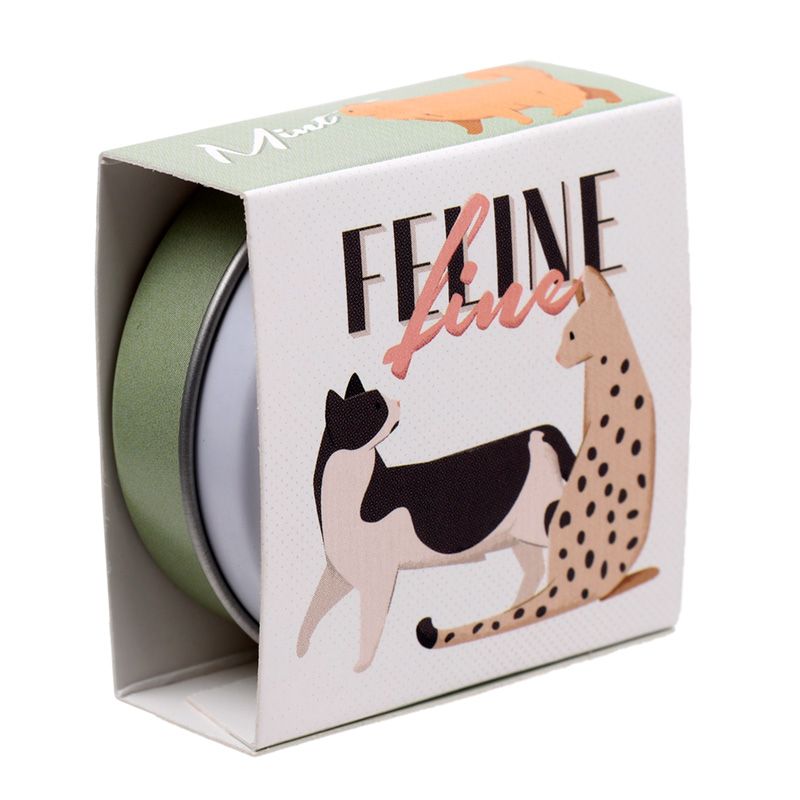 Feline Fine Cats Lip Balm in Tin 4 Yummy Flavours