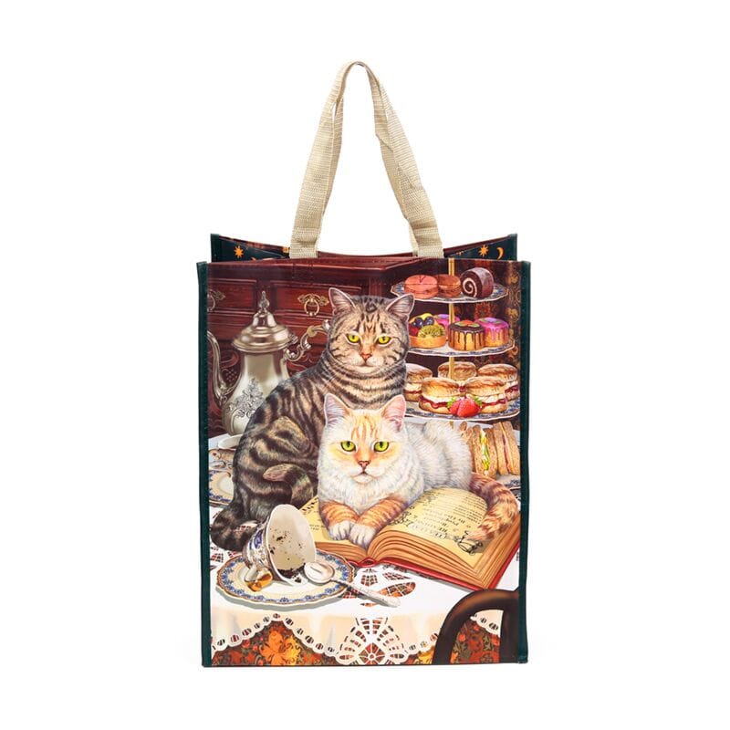 Shopping Bag Lisa Parker Brewed Prophecies Cat Reusable Shopping Bag