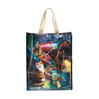 Lisa Parker Witchwood Express reusable shopping bag with magical cat artwork