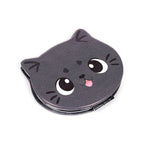 Face Mirrors Beans & Co Cat Face Leatherette Compact Mirror - 3 Designs