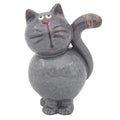 Figurines Medium Ceramic Glazed Cat Figurine – Leonardo Collection Farmyard Fun