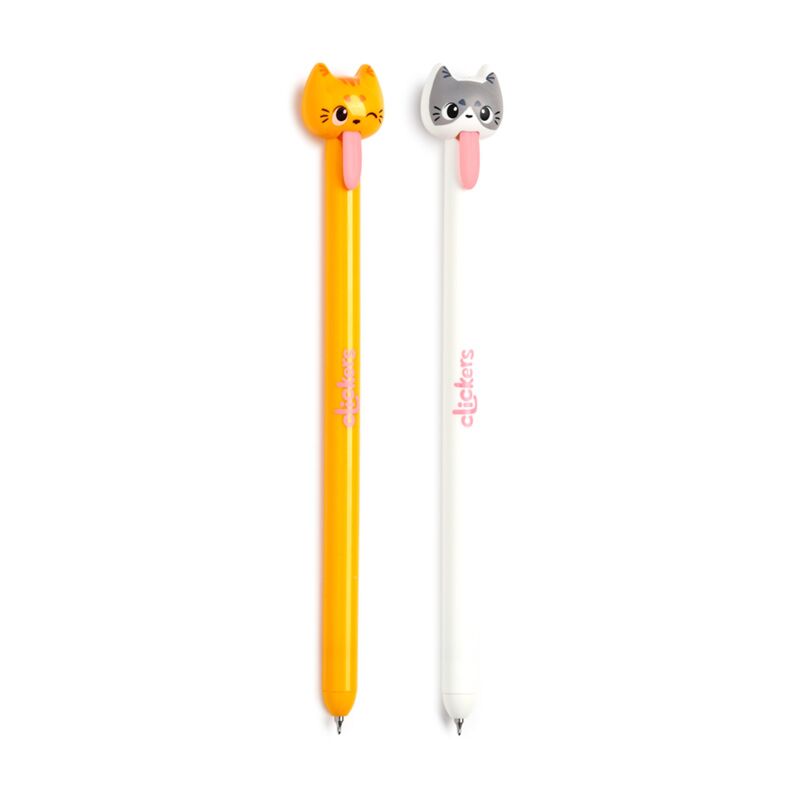Beans & Co Cats cLickers Black Ink Ballpoint Pen