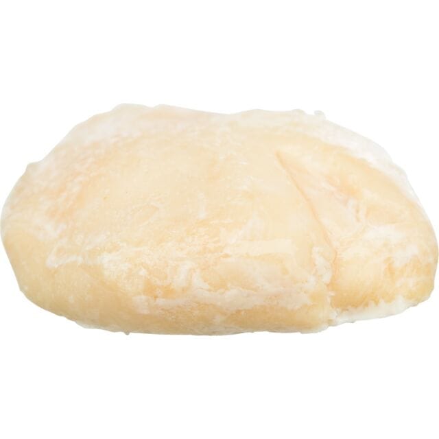 Close-up of a pale cream-coloured cat treat from the Trixie PREMIO Christmas Advent Calendar