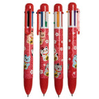 Maneki Neko Lucky Cat Multi Colour Pen