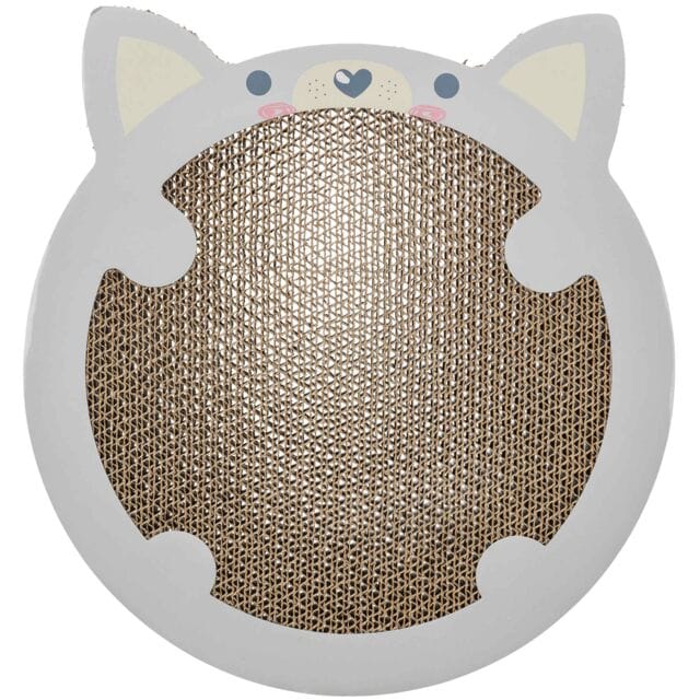 Cat Accessories Trixie Cat Shaped Cardboard Cat Scratcher Board with Catnip 48041