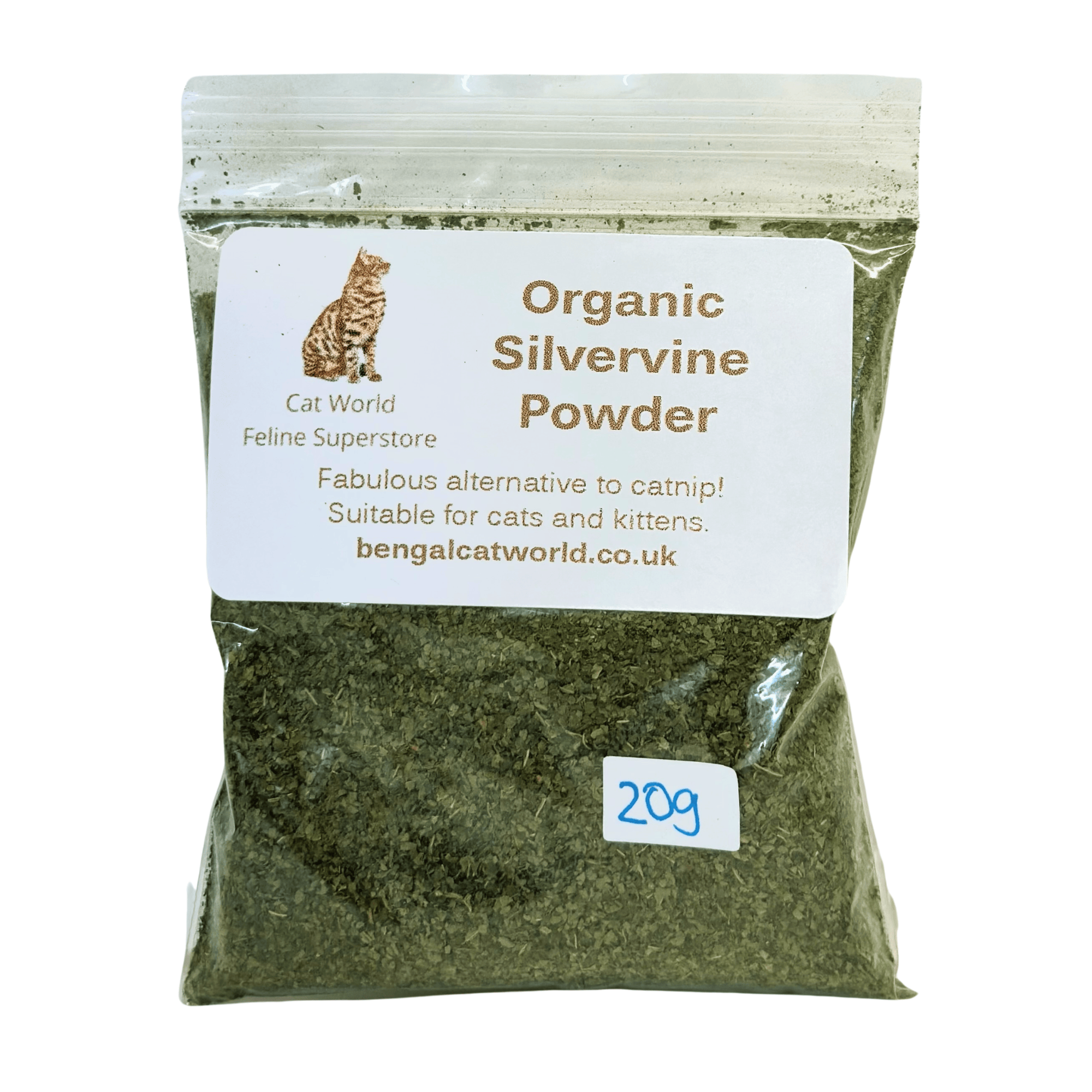 Cat Toys Silvervine Matatabi Powder for Cats & Kittens – Natural Catnip Alternative