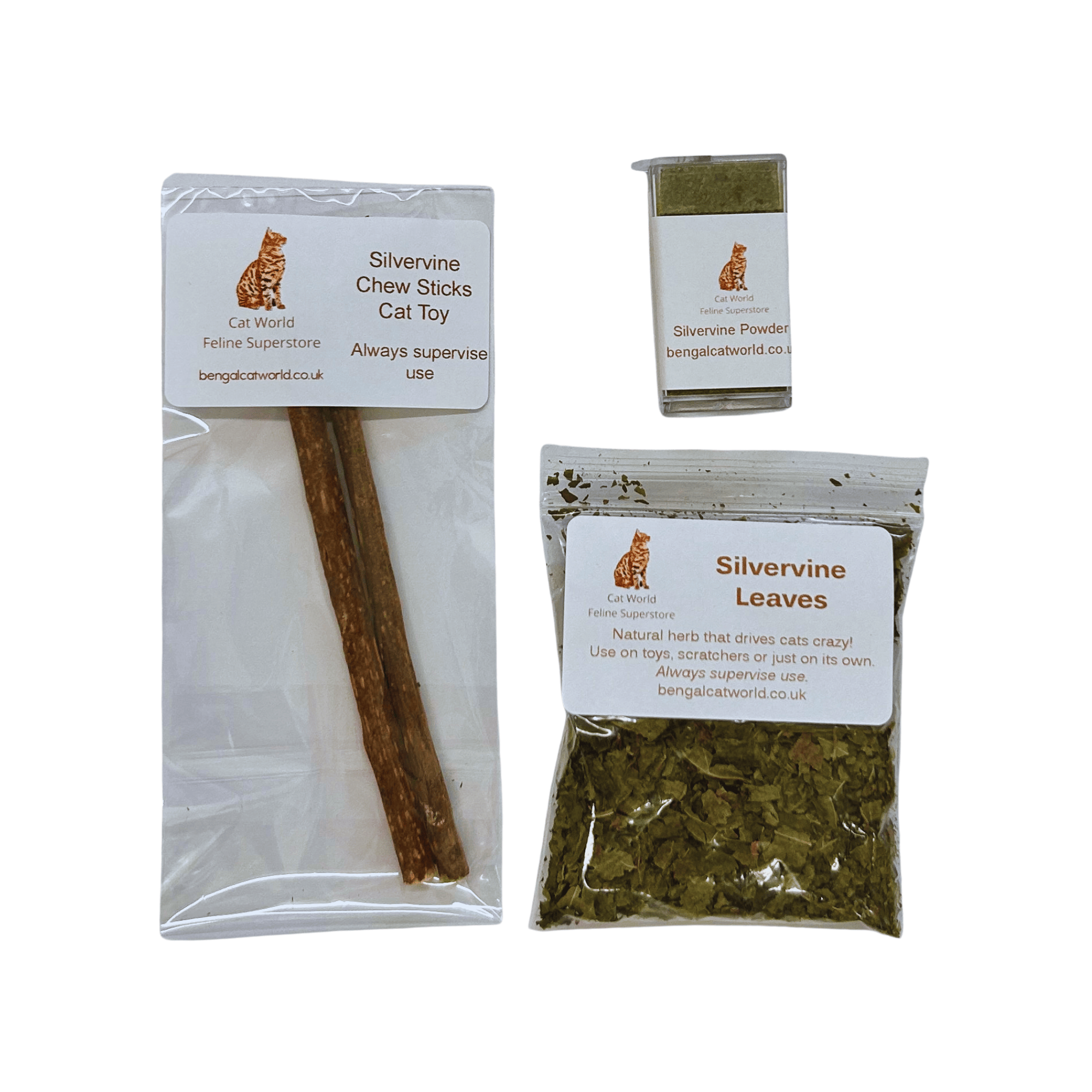 Silvervine Great Value Silvervine Matatabi Cat Toy Taster Pack for Cats & Kittens