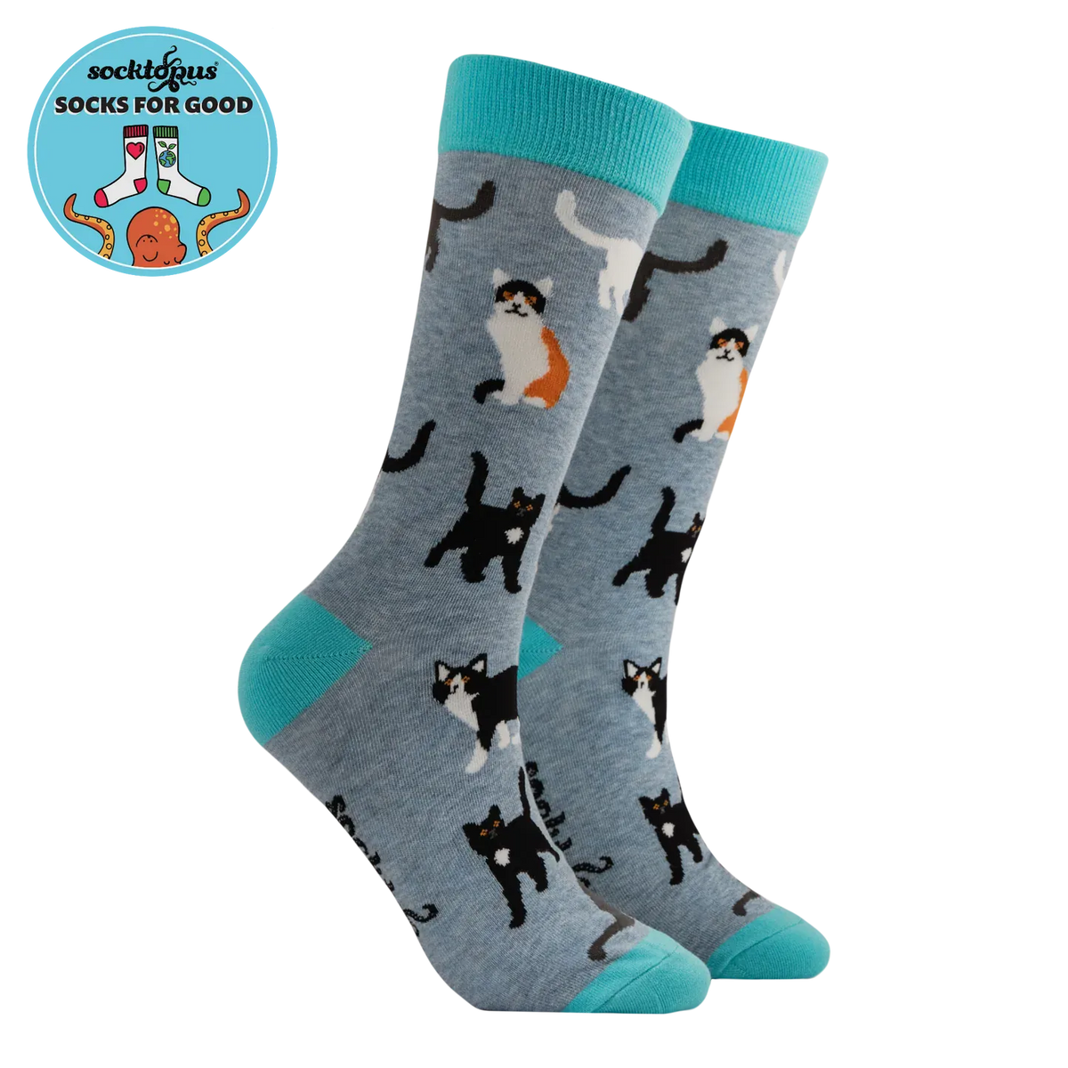 Socktopus Cats Socks – Newcastle Dog & Cat Shelter Charity